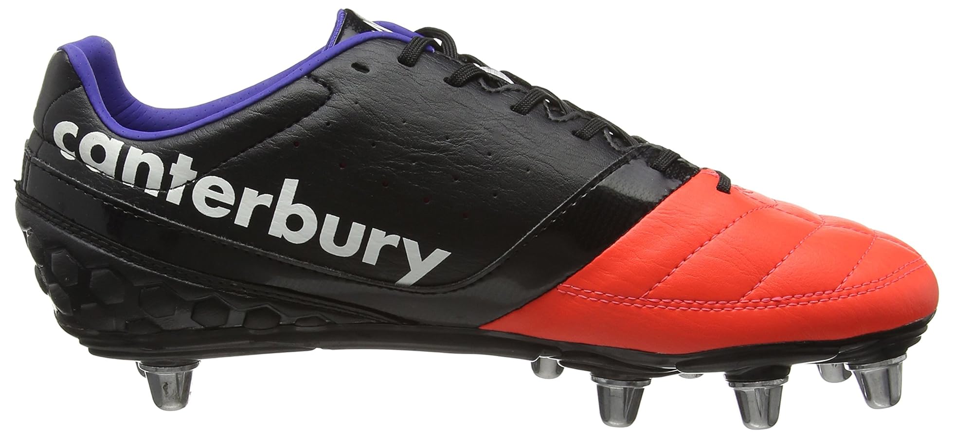 Canterbury 黒 赤 Amazon.com | Canterbury Men's Rugby Boots, Black 98a Black